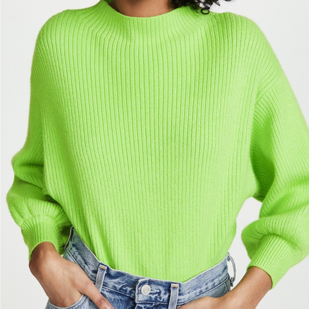 COPY - Line & Dot Neon Alder Sweater Shopbop Size Large EUC!